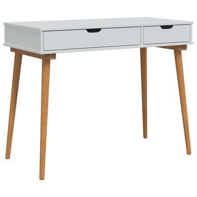 Zestaw toaletki FAUSKE 4 szt. Biały 100 x 50 x 143 cm