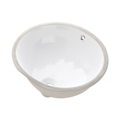 Umywalka podblatowa mykonos 49 cm, z przelewem CE-50-001-W Invena