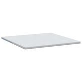 Nakładka na materac Biały 200 x 200 cm Tkanina żakardowa