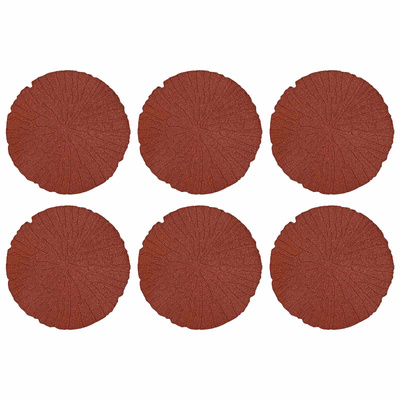 Kamień kroczący 6 pcs Czerwony ? 45 x 1,8 cm Guma