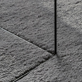 vidaXL Dywan HUARTE z krótkim włosiem, antracytowy, 200x200 cm