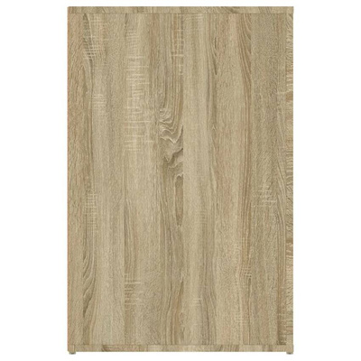 vidaXL Biurko, dąb sonoma, 100x49x75 cm, materiał drewnopochodny