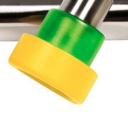 Klosz do serii Venice Zielono Żółty