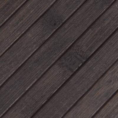 vidaXL Dywan prostokątny, ciemnobrązowy, 100x400 cm, bambusowy