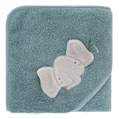 Ręcznik Kaptur niebieski 100x100