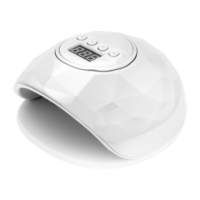 Lampa UV LED Shiny 86W biała/srebrna perła 143806