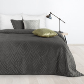 Narzuta Luiz grafitowa 200x220