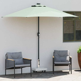 Podstawa do parasola Szary 45 x 25 x 45 cm Granit