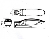 Lampa elewacyjna LS-LT-3A