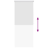 Roleta prysznicowa 100 x 240 cm, biała