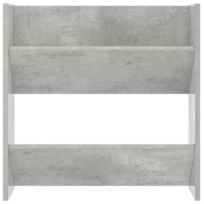 Półki ścienne na buty 2 szt., szare, 60x18x60 cm, płyta wiórowa