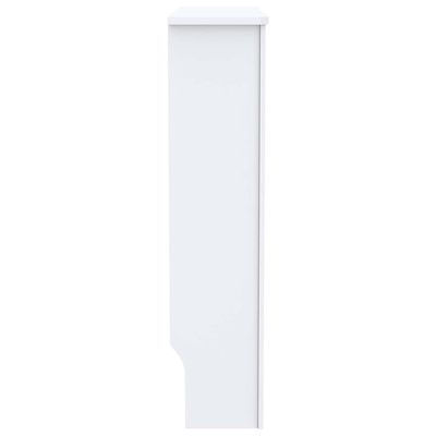 na kaloryfer, MDF, biała, 78 cm Osłona