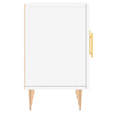 Szafka pod TV, biała, 150x30x50 cm, materiał drewnopochodny vidaXL