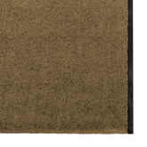 Dywanik wejściowy Brązowy i czarny 120 x 350 cm Poliamid i PVC