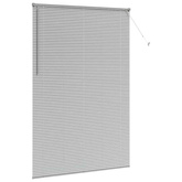 Żaluzje weneckie Srebrny 220 x 145 cm Aluminium