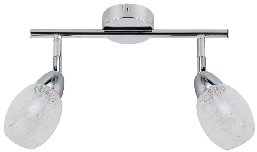 Lampa sufitowa RICO listwa regulowana LED 2-punktowa do salonu metalowa