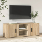 vidaXL Szafka pod TV, dąb sonoma, 100x31,5x35 cm
