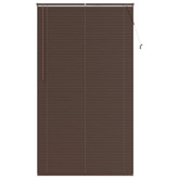 Żaluzja wenecka Ciemnobrązowy ze wzorem 213 x 120 cm 25 mm PVC