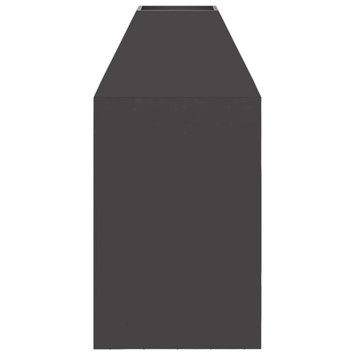 Kominek Czarny 50 x 50 x 100 cm Stal