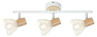 Lampa sufitowa Chile listwa regulowana 3-punktowa do kuchni metalowa