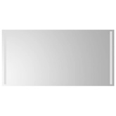 vidaXL Lustro łazienkowe z LED, 100x50cm