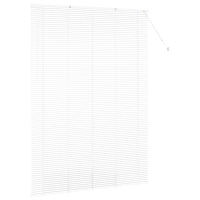 Żaluzje weneckie Biały 220 x 155 cm Aluminium