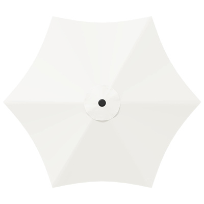 Parasol ogrodowy z oświetleniem LED i podstawą 230 x 230 cm