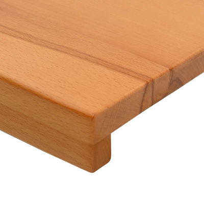 Nakładki na schody 16 szt. 80 x 25 x 2 cm Jasny Brąz