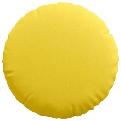 Poduszki na siedziska 2 pcs Jasnożółty ?80 x 29 cm tkanina