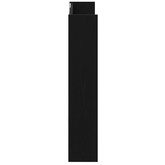 Szafka na buty z półką 2 pcs Czarny Dąb 86 x 18 x 90 cm