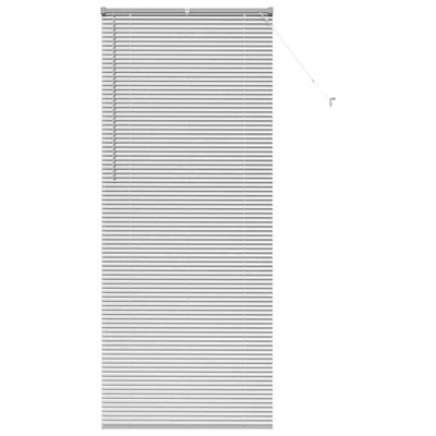 Żaluzje weneckie Srebrny 220 x 90 cm Aluminium