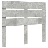 Ramka łóżka Betonowy szary 135 x 190 cm Drewno inżynieryjne