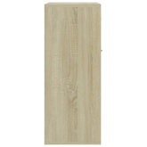 Szafka, kolor dąb sonoma, 60x30x75 cm, materiał drewnopochodny