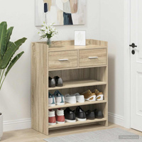 Szafka na buty dąb Sonoma 73,5 x 36 x 92 cm Drewno inżynieryjne