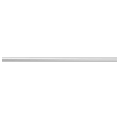 Drążek do szafy 2 pcs Srebrny 864 x 15 x 29 mm Stop Aluminium
