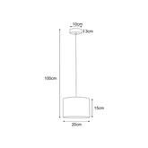 Lampa wisząca K-5210 z serii VICTORIA