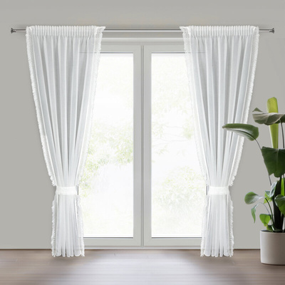 Firana Kira biała 140x270