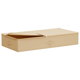 Skrzynia do przechowywania 2 pcs kremowy 100 x 50 x 18 cm