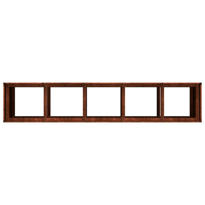 Doniczka Rusty 200x40x80 cm Stal nierdzewna