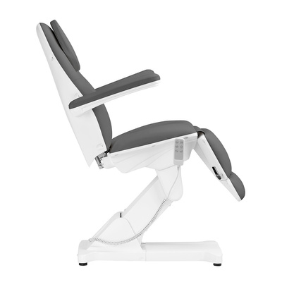 Fotel kosmetyczny elektryczny Sillon Basic 3 siln. szary  146497
