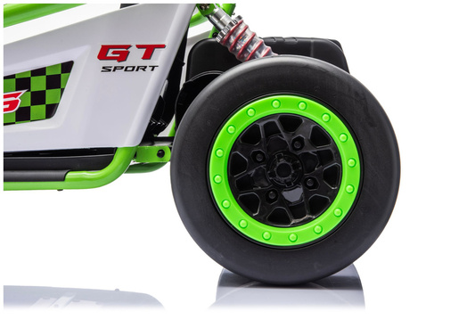 Pojazd Na Akumulator DM-107 24V7 DRIFT Cichy Silnik Zielony