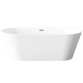 Wanna wolnostojąca 170 cm limnos z syfonem chrom AN-00-110-KPL Invena