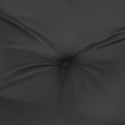 Poduszki na palety, 4 szt., czarne, 50x50x7 cm, tkanina Oxford