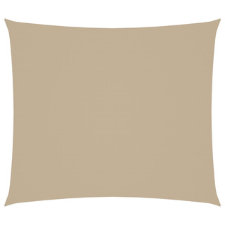 Prostokątny żagiel ogrodowy, tkanina Oxford, 2,5x3 m, beżowy
