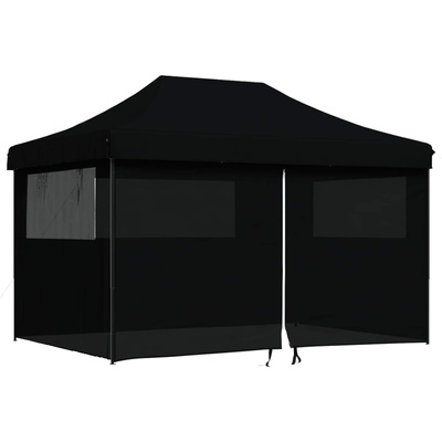 Namiot Imprezowy Czarny 279 x 410 x 315 cm Materiał Oxford