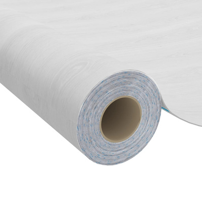 vidaXL Okleina samoprzylepna na drzwi 2 szt białe drewno 210x90 cm PVC