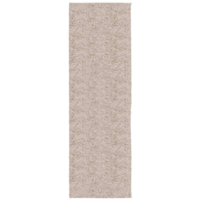 vidaXL Dywan z długim włosiem PAMPLONA, beżowy, 80x250 cm