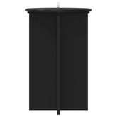 Stojak na rośliny 2 pcs Czarny ?40 x 60 cm Drewno inżynieryjne