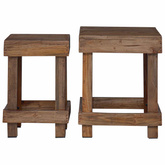 Stojak na rośliny 2 pcs Brązowy 70 x 11 x 27 cm