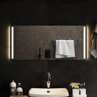 Lustro łazienkowe z LED, 90x40 cm vidaXL
